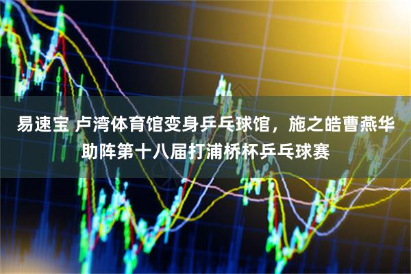 易速宝 卢湾体育馆变身乒乓球馆，施之皓曹燕华助阵第十八届打浦桥杯乒乓球赛